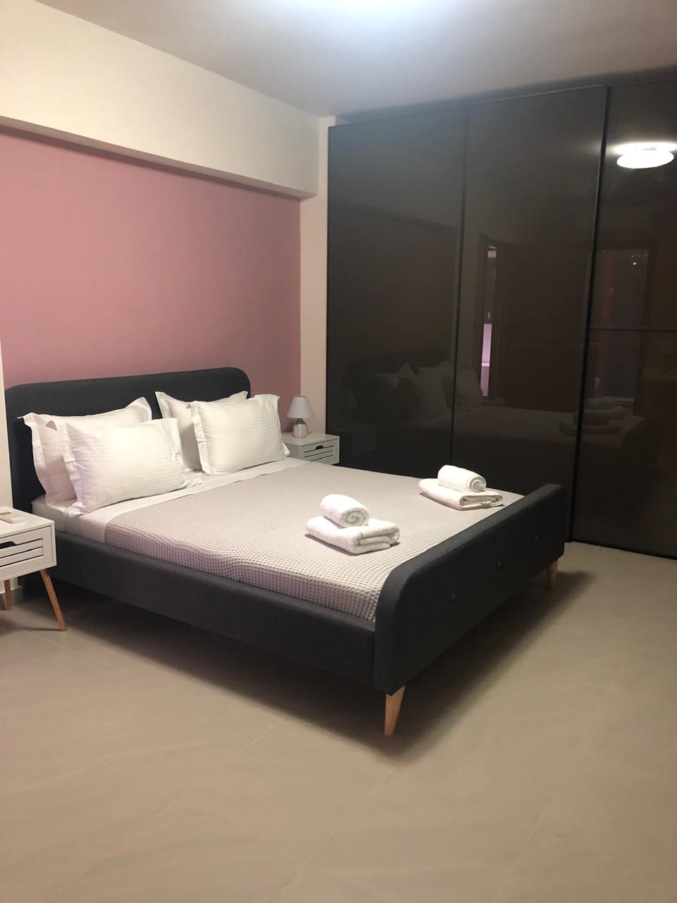 Modern master bedroom